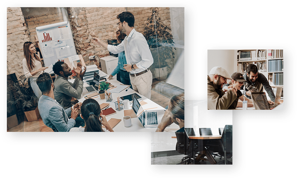 Office Emplyees Working